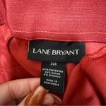 Lane Bryant  NWT High Rise wide leg plus size dress pants belted size 26 Photo 7