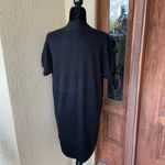 Chico's  Womens Sweater Vest Size 1 Medium 8 Mona‎ Black Long Cardigan NEW Photo 3