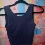 Palmetto Moon Navy Criss Cross Tank Top Photo 0