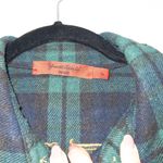 Youk Shim Won World Blue/Green Plaid Jacket Dress Size Free Photo 2