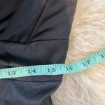 Belsoie Black Satin Maxi Bridesmaid Dress EUC Sz 14 Sleeveless Polyester Photo 11