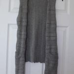 The Great Fang | open knit sleeveless cardigan Photo 0