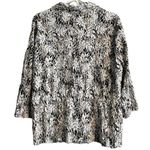 cj banks  Zip Up 3/4 Sleeve Jacket Lightweight 1X Plus Size Photo 1