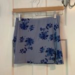 Princess Polly  blue floral skirt. Size 2 Photo 0