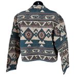 Vintage Flashback Southwestern Tapestry Bolero Jacket Size M Photo 7