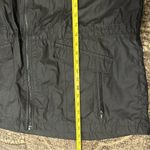 Athleta  Women’s Size XL Navy Blue Outbound Waterproof Hooded Rain Coat Jacket Photo 8