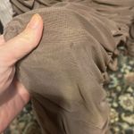 White Fox Boutique  mesh long sleeve mini dress Photo 4