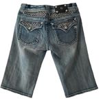 Miss Me  Low‎ Rise Denim Shorts Size 32 Excellent Condition Photo 1