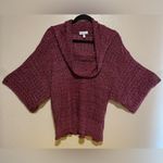 Fashion Bug  Deep Cowl | Scoop Neck Short Sleeve Sweater | Shirt | Top Photo 0