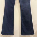 Veronica Beard Beverly Skinny Flare High-Rise Jean Size 29 Dark Blue Indigo Wash Photo 4