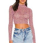 For Love & Lemons NWOT  Nadia Mesh Floral Cover-Up Mini Dress Women's Small S Photo 1