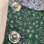 Handmade Artisan Applique Noah's Ark Jumper Dress Navy Pinstripe Est. Size L Photo 7