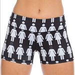 Nwt IAB MFG Women Power Black Booty Shorts Sz XS Photo 1