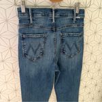 Mother The Hustler Ankle Fray in Healing Jar Blue Size 26 Photo 8