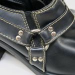 No Boundaries Vintage 90s  Black Heeled Loafers - Stormy Photo 7