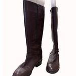 Ralph Lauren  Lauren Marla womens brown leather riding boots shoes Sz-8B SKU 4891 Photo 0