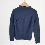 𝅺euc Wolford merino textured long sleeve mock neck Gray Size M Photo 1