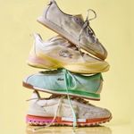 Lacoste  x Free People Movement Club Low Sneakers Green White Size 8 Photo 5