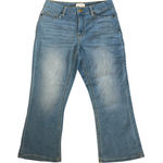 Haute Hippie  Cropped Light Washed Denim Jeans Photo 0