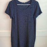Jane & Delancey Navy & White Striped T Photo 0