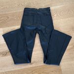 Edikted  - Faux Leather Flare Pants in Black Photo 3