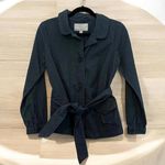 Old Navy *Stylish Dark Gray Belted Jacket  Size Small Casual Chic Photo 0