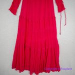 Free People ‎ Cherry Maxi Dress in hot pink size S Photo 14