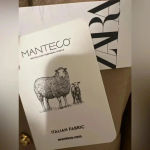 ZARA $250 Manteco Italian Trench Wool Jacket Coat Faux Fur Fall Beige Mob Wife Photo 11