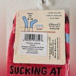Blue Q  "Try Sucking At Something For Once" Socks- Cotton Crew Socks NWT Photo 2