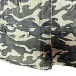 Forever 21 Green Army Camouflage Jacket Long Sleeve Full Zip Size M Photo 4