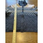 Tiara International Fair Isle Cardigan‎ Women Measured Blue Nordic Christmas VTG Size undefined Photo 2