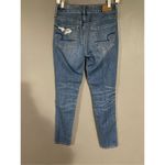 American Eagle  Light Distressed Tomgirl Skinny Jeans Size 00 Photo 1