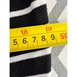 Calvin Klein Black & White Striped Long Sleeve Sweater Size L Photo 4