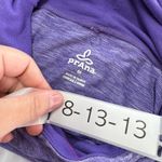 prAna  Sweatshirt Womens Medium Purple Ember Cowl Neck Thumb Hole Pullover‎ Top Photo 3