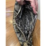 Dana Buchman Hobo Bag Womens Large Brown Snake Print Faux Leather Shoulder Zip Photo 9