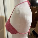 Handmade Crocheted Bra Top Halter Bikini Top Boho Festival Fun Photo 4
