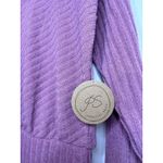 NWT PARALLEL SKIES Size Medium Top Rose Pink Cowl Neck Cozy Fashion Boutique ￼ Photo 3