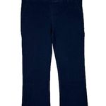 Betabrand Petite Medium Short Bootcut Jeans Pull-On Flat Front Stretch Pockets Photo 0