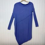 Free People  We The Free Grapevine Long Sleeve Tunic in the color Sky Blue  XS Photo 5