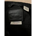 Levi's Premium Ex-Boyfriend Trucker Jacket Denim Size S Black Photo 4