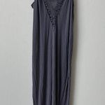 La Perla  Purple/Gray Lace-Trimmed Dress S Photo 0