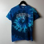 Oregon T Shirt Vintage Y2K Blue White Extra Small XS Graphic Tee Photo 7