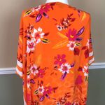 Steve Madden Women’s Beach Resortwear Floral Print Stripes Kimono Wrap Cover-Up Photo 5