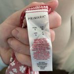 Primark  red Floral blouse with front tie‎ size 4 Photo 8