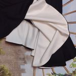 Torn By Ronny Kobo  asymmetrical ruffled skirt size small Photo 3