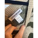 Cotton Emporium Camo Oversized V Neck sweater Size Small 100% Acrylic Photo 2
