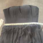 Women’s Black Strapless Short Chiffon Homecoming Party Dress Size L (12) NEW Size L Photo 9