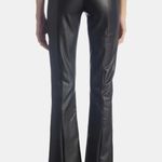 RD Style
Vegan Leather Front Slit Flare Pants Photo 3