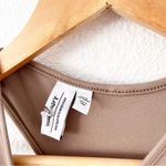 & Other Stories & Other Stories Cut Out Midi Dress in Mole Tan Photo 2