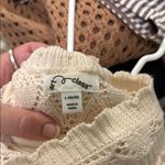 Art Class Elegant Cream Knit Sleeveless Dress Photo 4